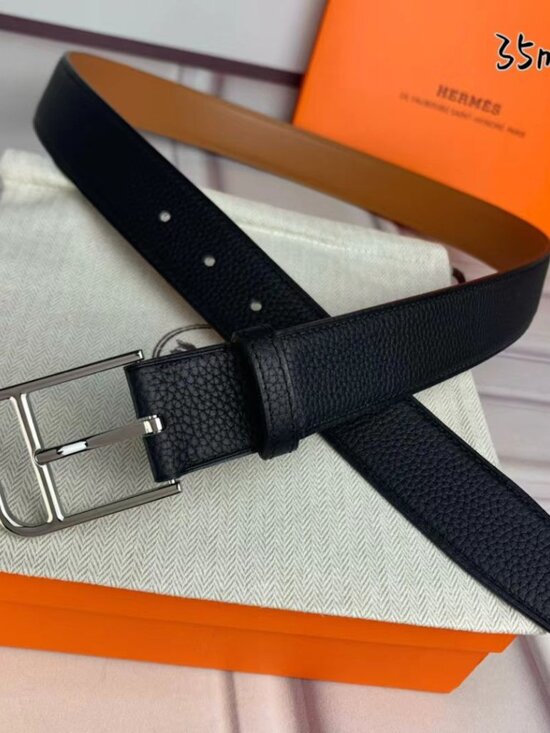 ?Hermès Clasp Leather Belt main image 6